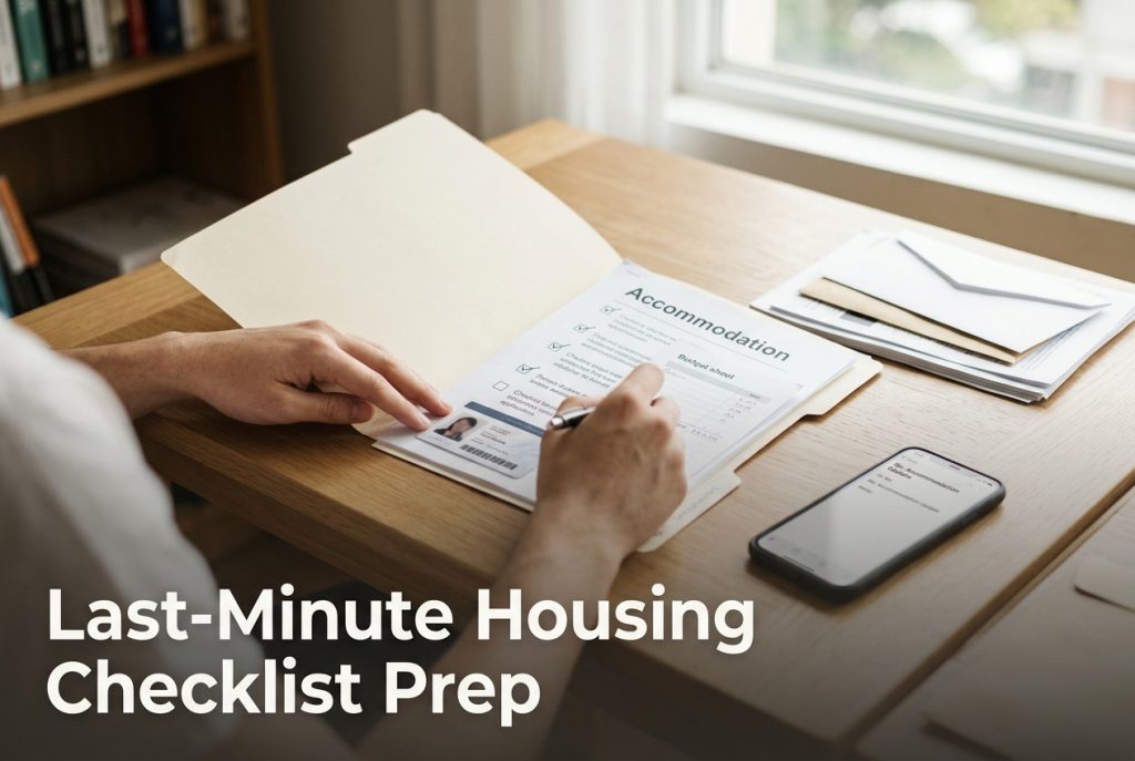 What to Sort Before You Apply for Last Minute Student Accommodation