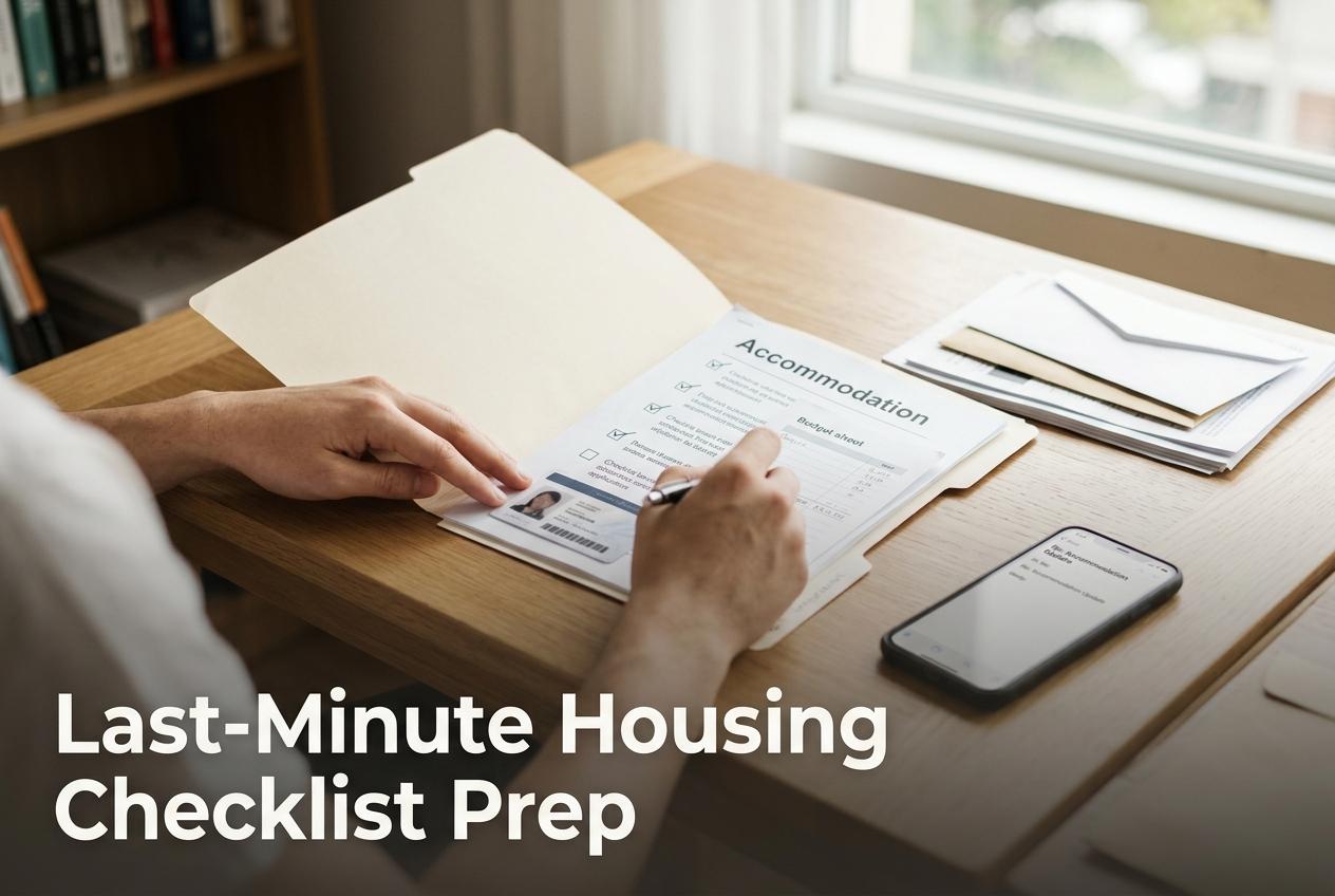 What to Sort Before You Apply for Last Minute Student Accommodation What to Sort Before You Apply for Last Minute Student Accommodation