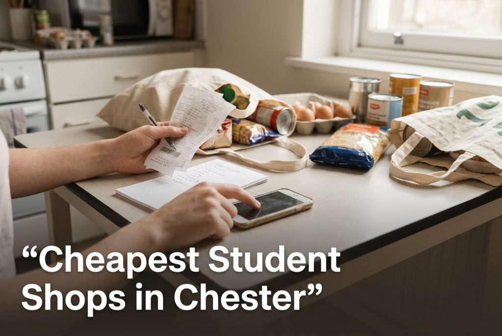 Cheapest Supermarkets and Shops in Chester for Students